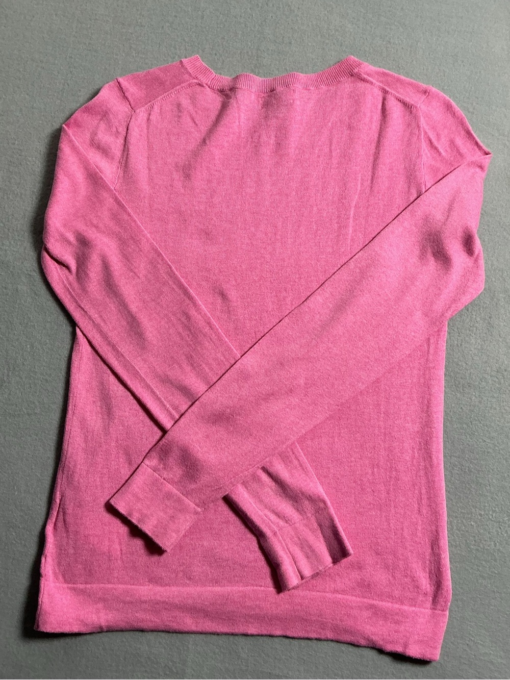 J.Crew Teddie Light Pink 100% Cotton Crewneck Sweater Women’s Small - Picture 6 of 9